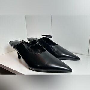 H&M heeled mules